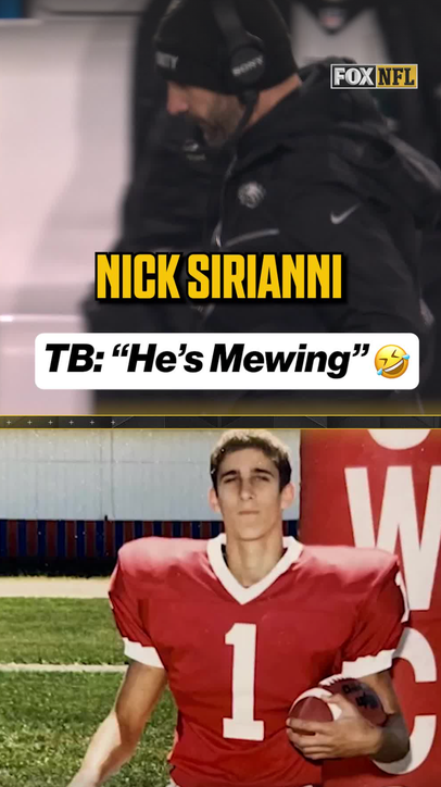A+ football pose from Nick Sirianni