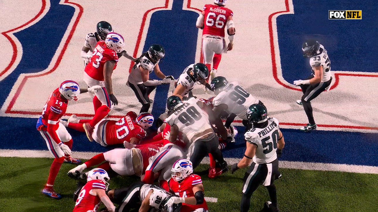 Bills' Josh Allen rushes for a two-yard touchdown vs. Eagles | NFL Highlights