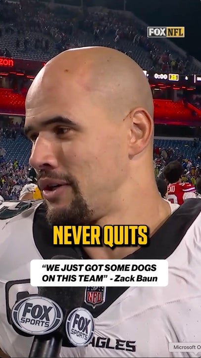 'Our defense NEVER quits' 😤 Zack Baun highlights Eagles' mentality