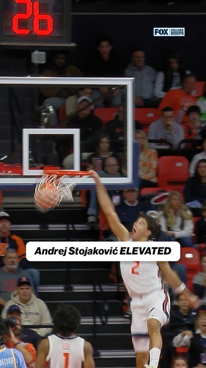Andrej Stojaković finds a way to the hoop every time 😤