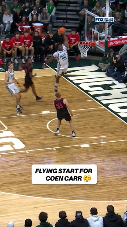 What a flying start for Coen Carr 😤 