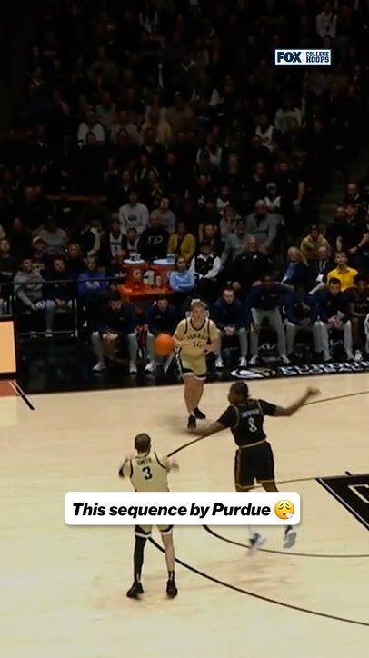 This steal and ball movement by Purdue 🤌
