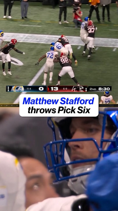 Falcons with the dominant start against Matthew Stafford and the Rams 💪