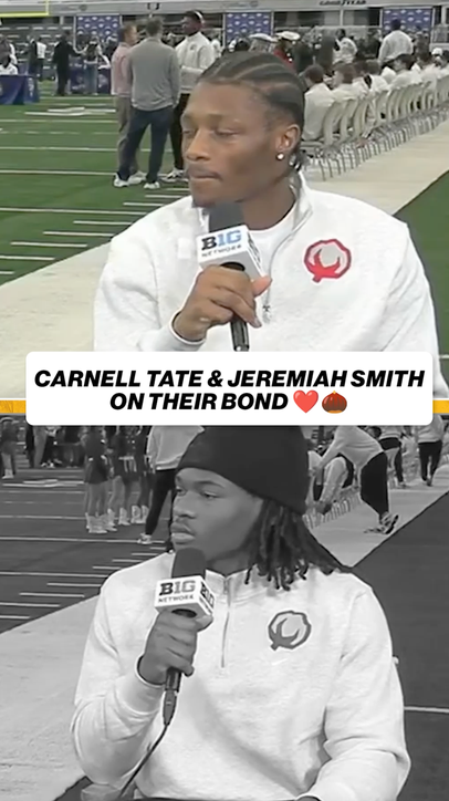 Carnell Tate and Jeremiah Smith talk about what they mean to each other ❤️