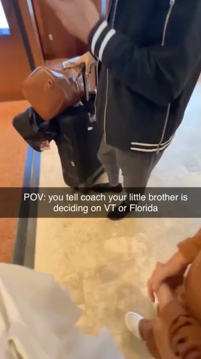 James Franklin is recruiting for Virginia Tech not only for football, but other sports as well 🤣