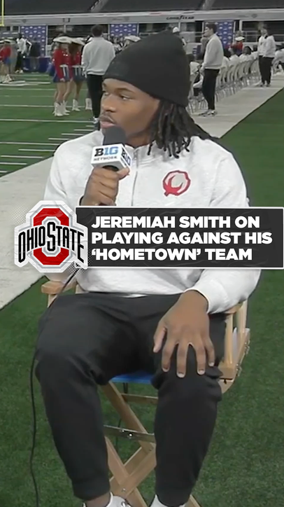Jeremiah Smith talks about what it means to play against his 'hometown' team in the CFP 