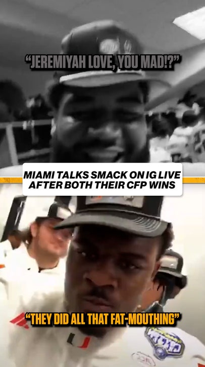 The Canes fired back 😂