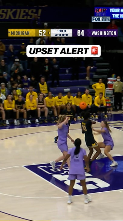 Another upset as Washington takes down No. 6 Michigan 🤯