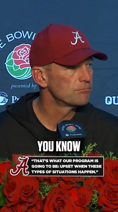 Kalen DeBoer opened up about the emotions and expectations he's dealing with from Alabama's Rose Bowl loss to Indiana