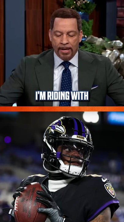Chris Broussard is riding with Lamar Jackson against the Steelers 😤