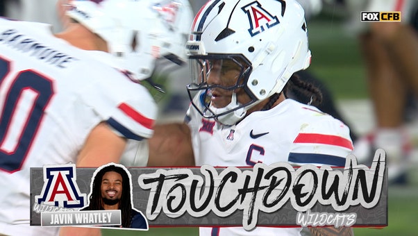 Noah Fifita finds Javin Whatley for 28-yard TD, trimming Arizona's deficit vs. SMU