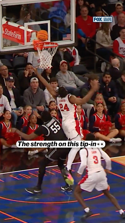 Had two defenders on him and STILL had the crazy tip-in! 💪