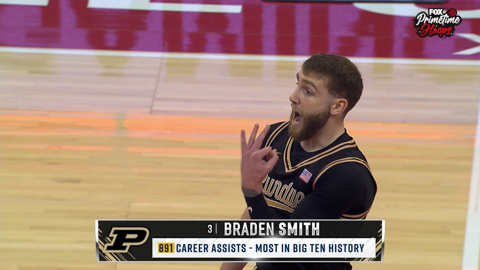 Purdue's Braden Smith BREAKS the Big Ten All-Time Assist Record