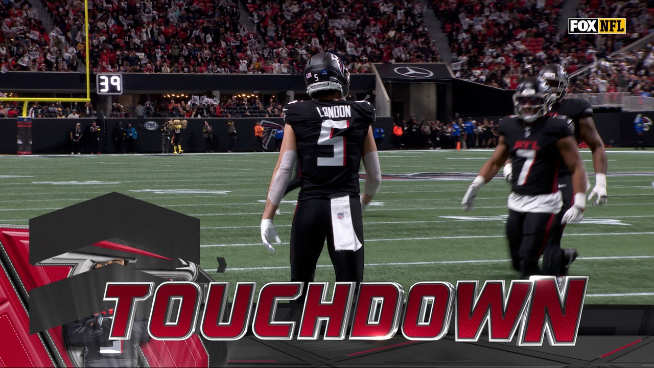 Kirk Cousins connects with Drake London in the endzone for a 15-yard TD, Falcons lead Saints | NFL Highlights