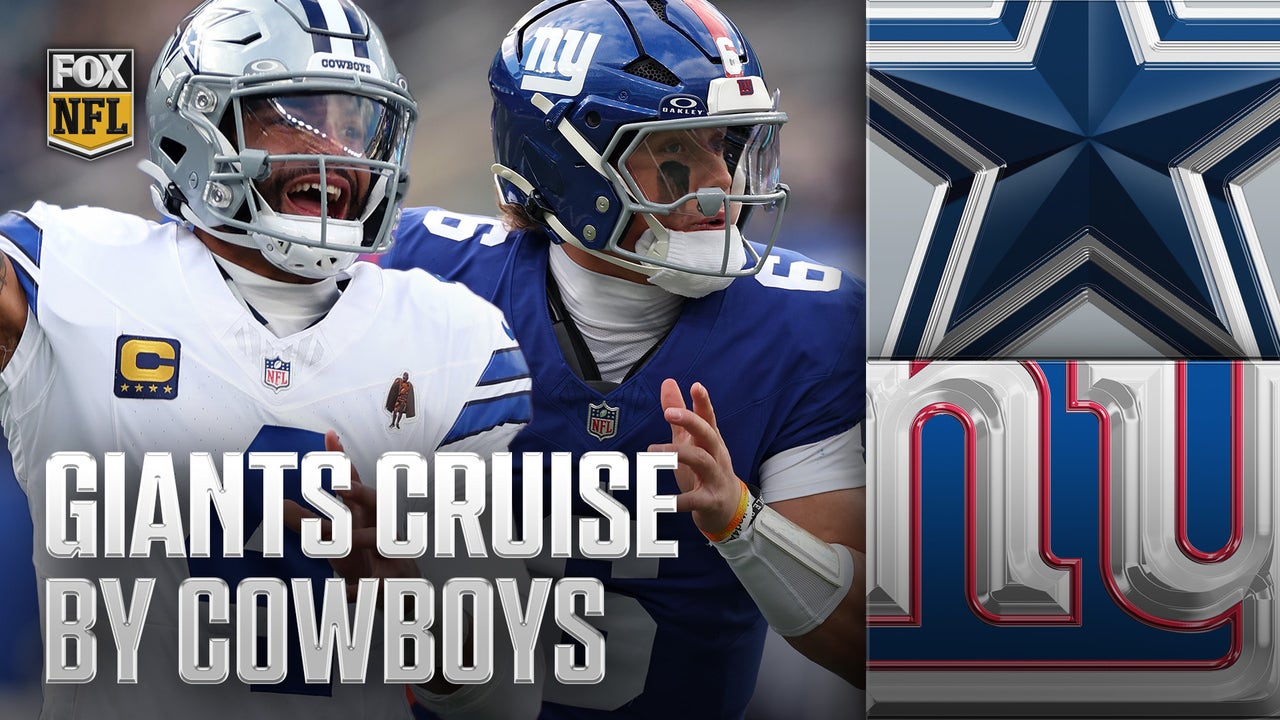 Kevin Kugler and Daryl Johnston share their BIGGEST takeaway from the Giants' DOMINANT win over the Cowboys | NFL on FOX