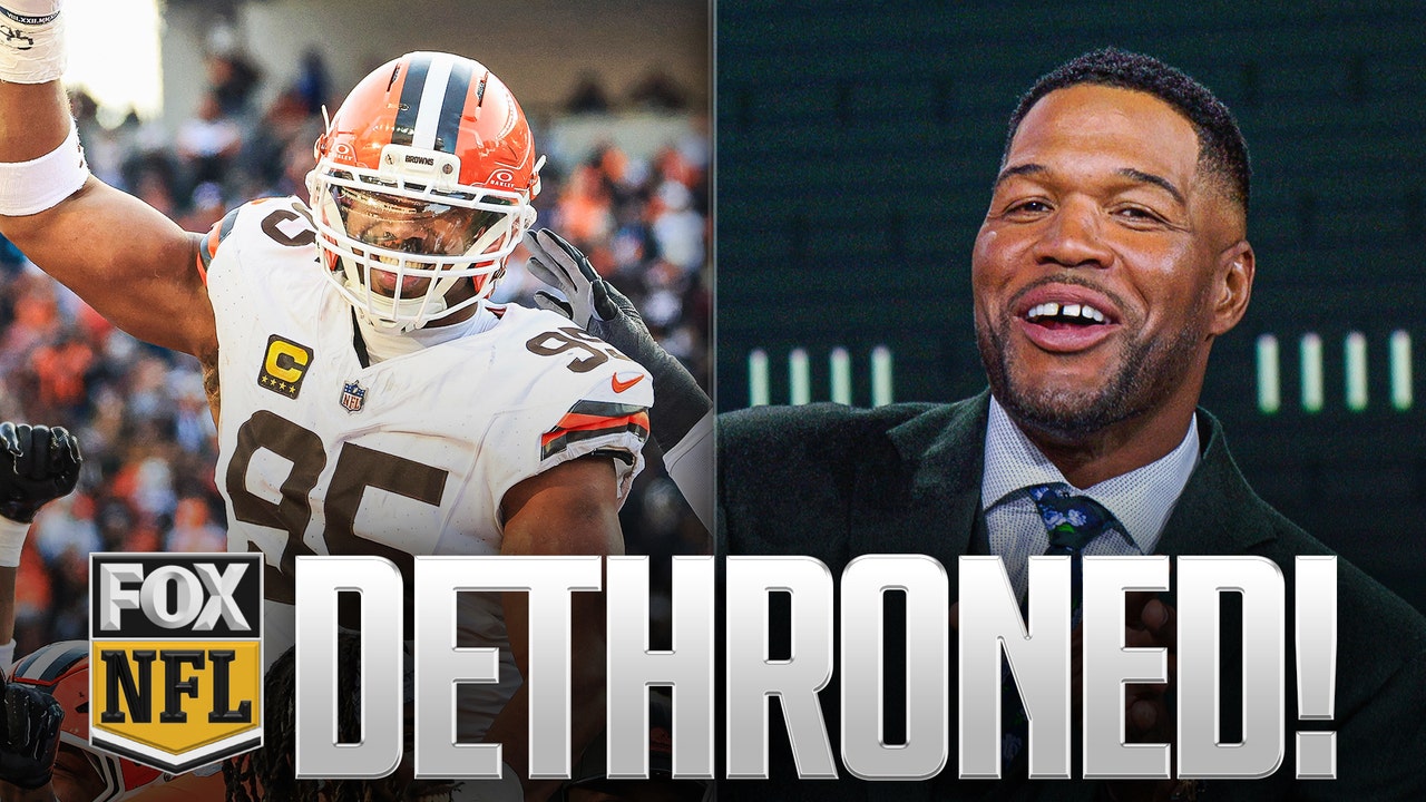 'I hold the record for 16-game season' 😂 Strahan on Myles Garrett breaking Single-Season Sack Record