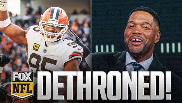 'I hold the record for 16-game season' 😂 Strahan on Myles Garrett breaking Single-Season Sack Record