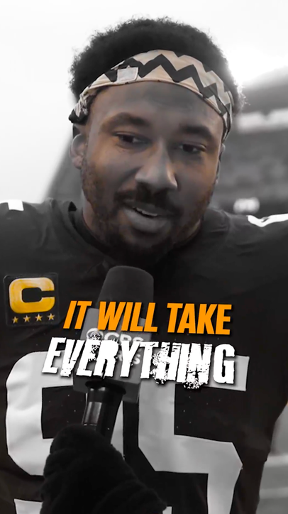 Myles Garrett knew it was coming 