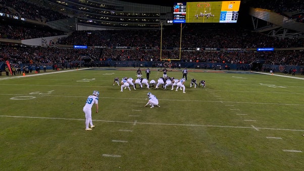 Jake Bates drains a 34-yard FG to secure Lions' 19-16 victory over Bears | NFL Highlights