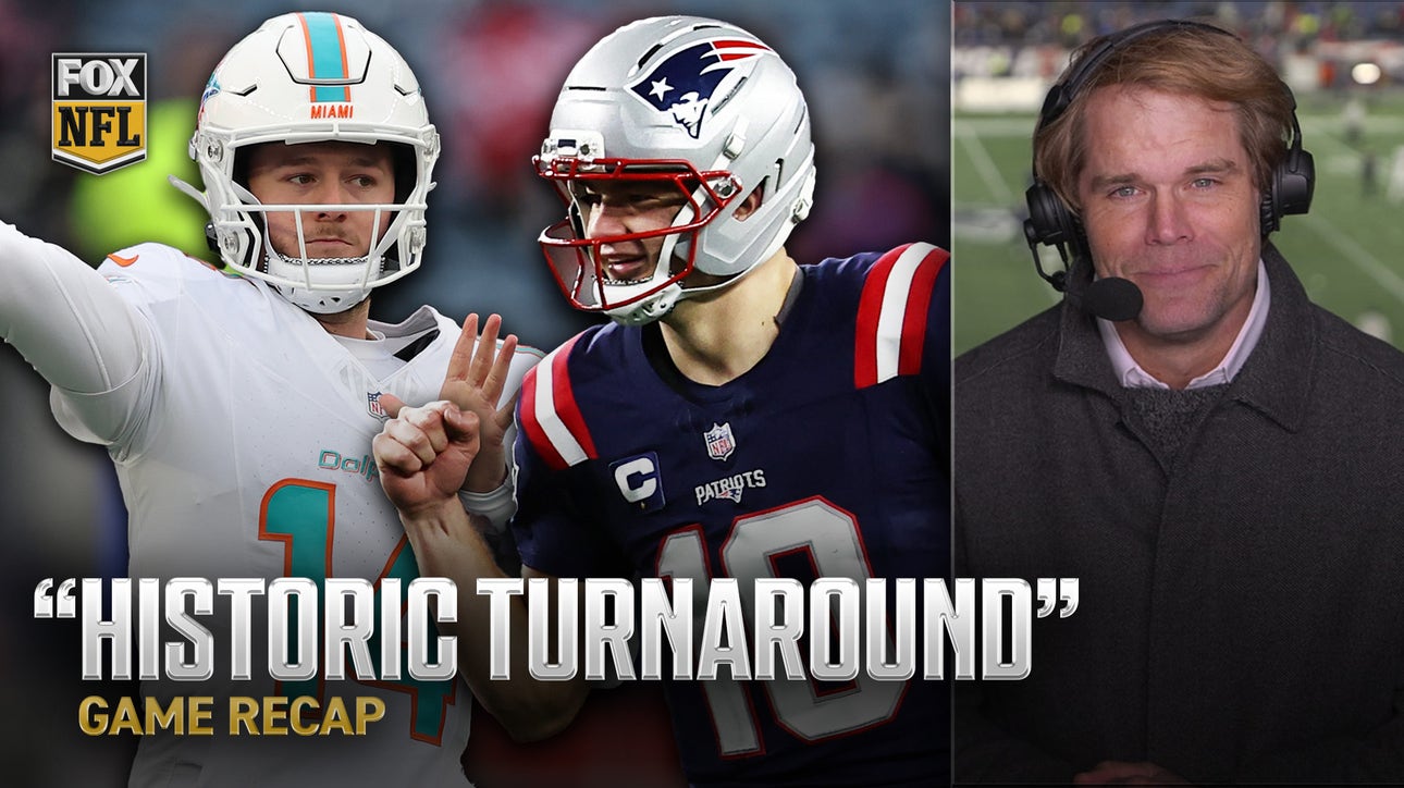 Greg Olsen on Patriots defeating Dolphins & completing 'Historic Turnaround' to finish with a 14-3 Record