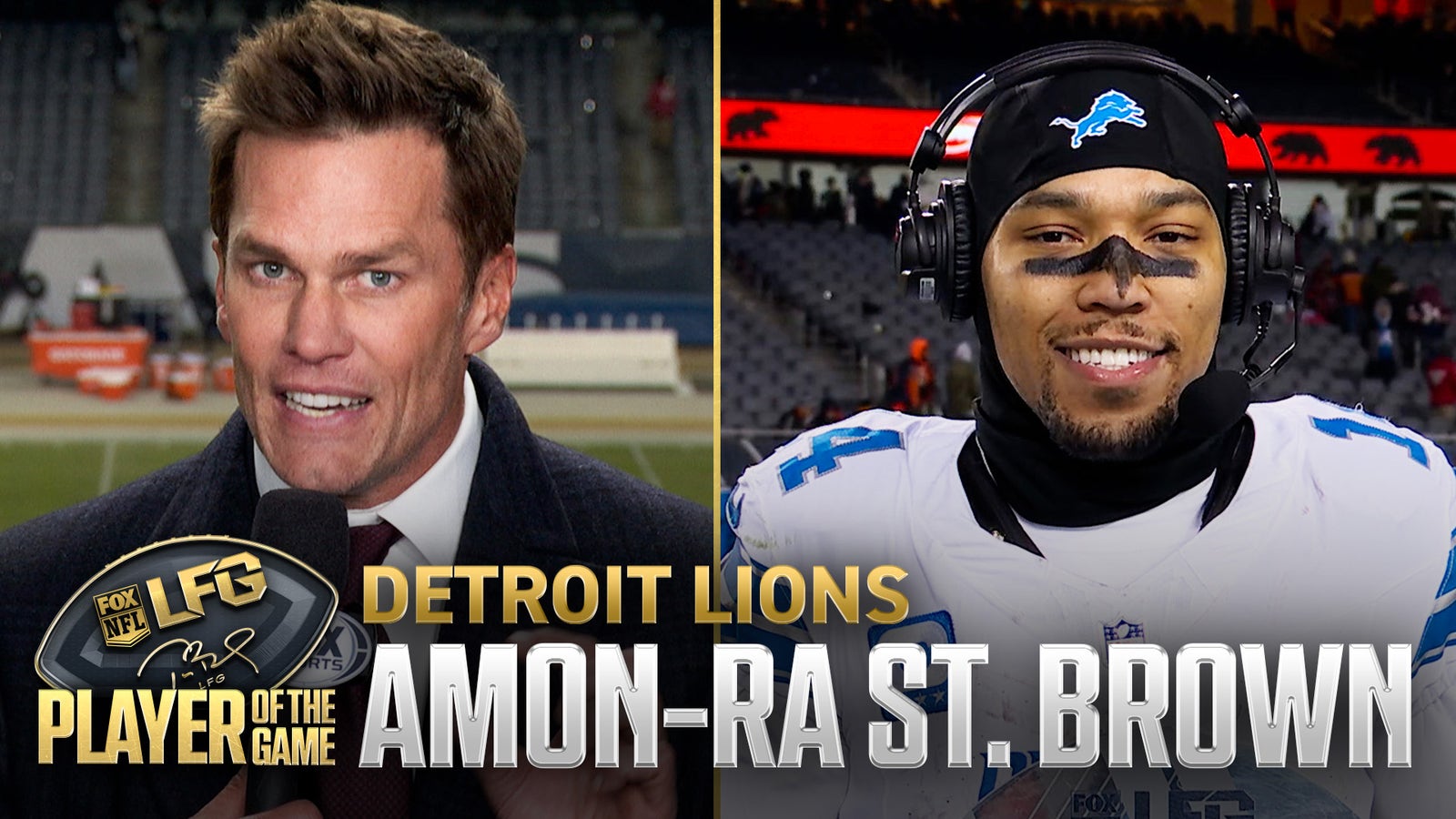 Tom Brady’s LFG Player of the Game: Lions WR Amon-Ra St. Brown 🏆 