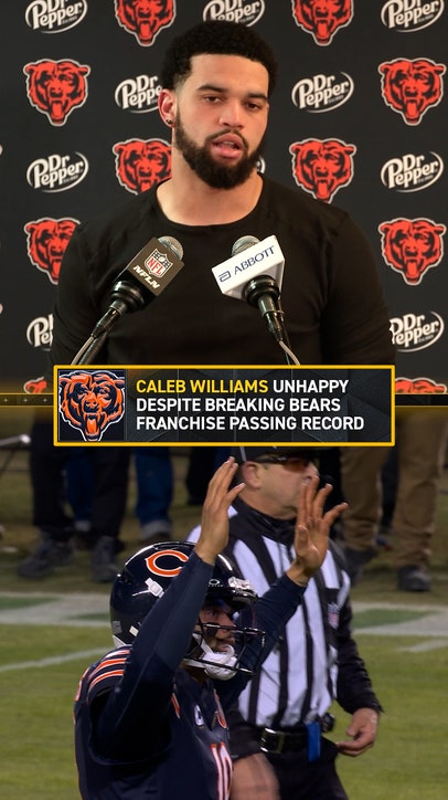 Caleb was displeased despite becoming the Bears single-season passing leader 🍿