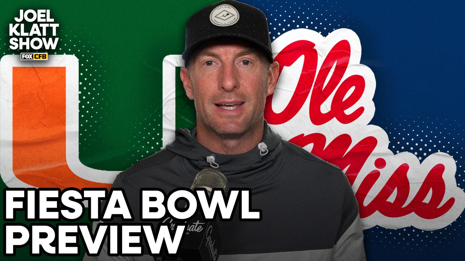 Miami takes on Ole Miss in the Fiesta Bowl 🔥