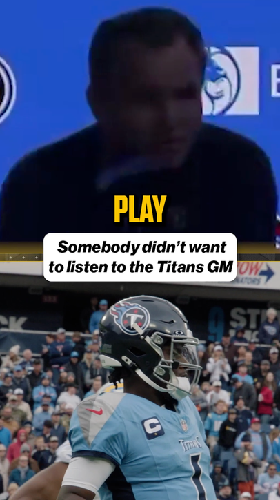 Titans GM Mike Borgonzi just wants to talk 