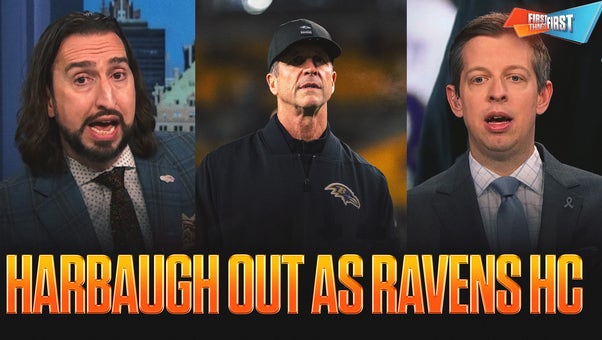 Nick Saw It Coming… John Harbaugh and Ravens Officially Part Ways 🚨👀 | First Things First