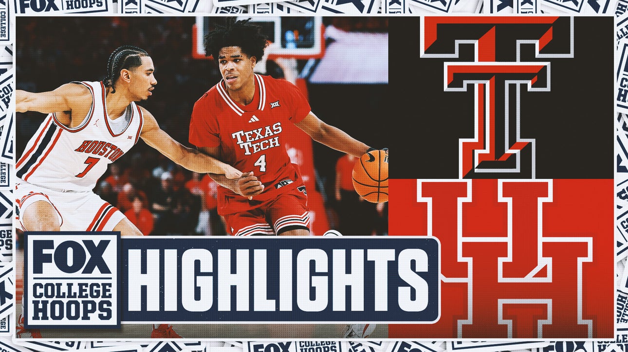 No. 14 Texas Tech Red Raiders vs. No. 7 Houston Cougars Highlights 🏀 FOX College Hoops