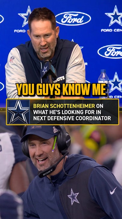 Brian Schottenheimer discusses traits he is looking for in Cowboys next defensive coordinator 🏈
