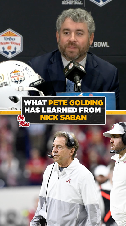 Nick Saban knows how to hold others accountable 🏈