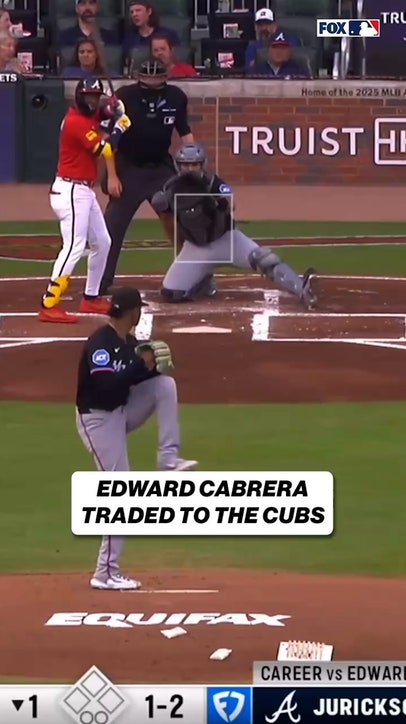 Edward Cabrera is heading to the Cubs after posting a 3.53 ERA with 150 strikeouts last year for Marlins