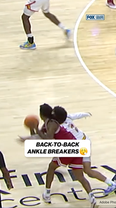 Back-to-back ankle breakers 😮‍💨😮‍💨