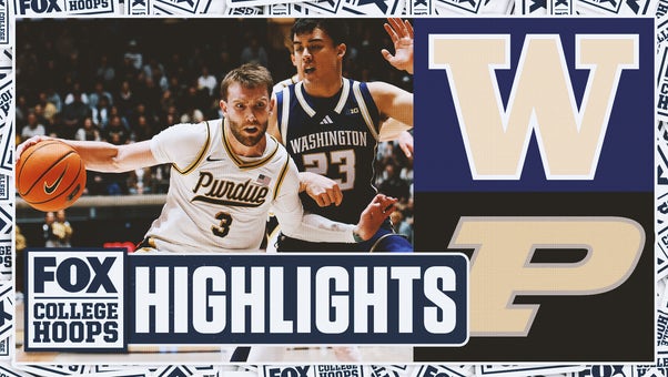 Washington Huskies vs. No. 5 Purdue Boilermakers Highlights | FOX College Hoops