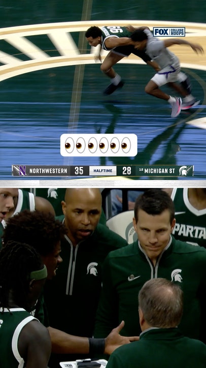 Michigan State is having an off day 👀