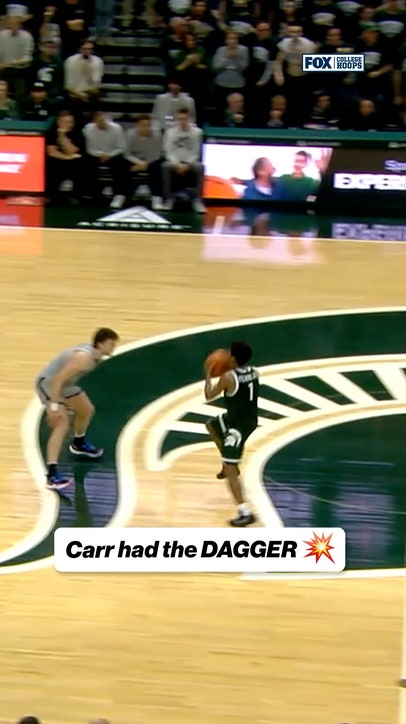 Coen Carr said good night to Northwestern 💪