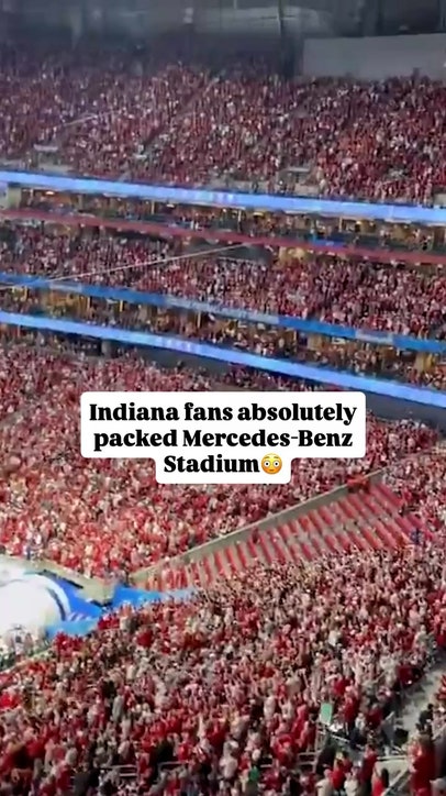 Looking like an Indiana home game in Atlanta 👀
