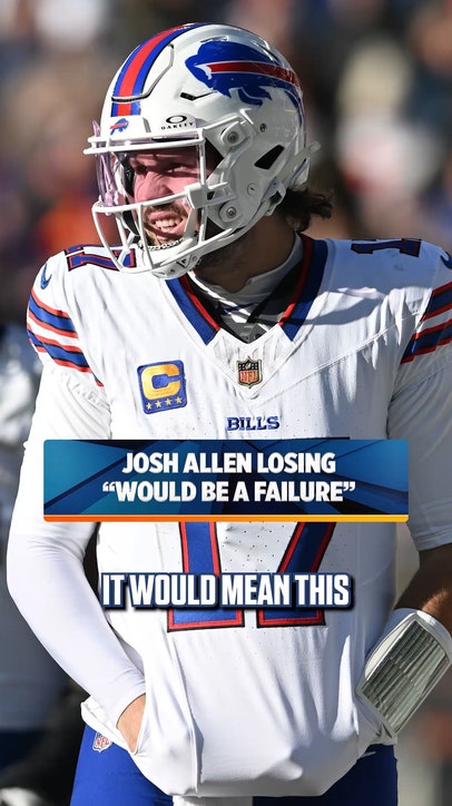 Nick Wright says Bills losing to the Jaguars would make their season a failure 👀