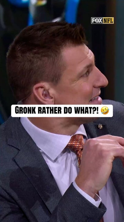 Gronk picks what he would rather do on Fear Factor 😂