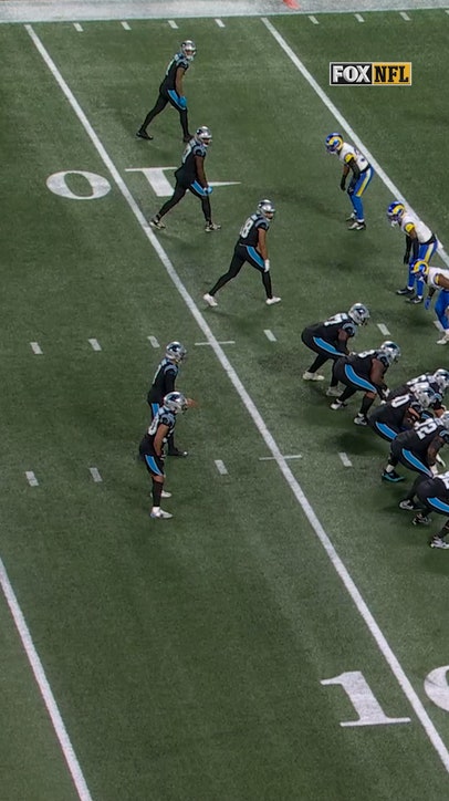 BRYCE YOUNG DIME FOR THE PANTHERS LEAD LATE IN THE 4TH! 