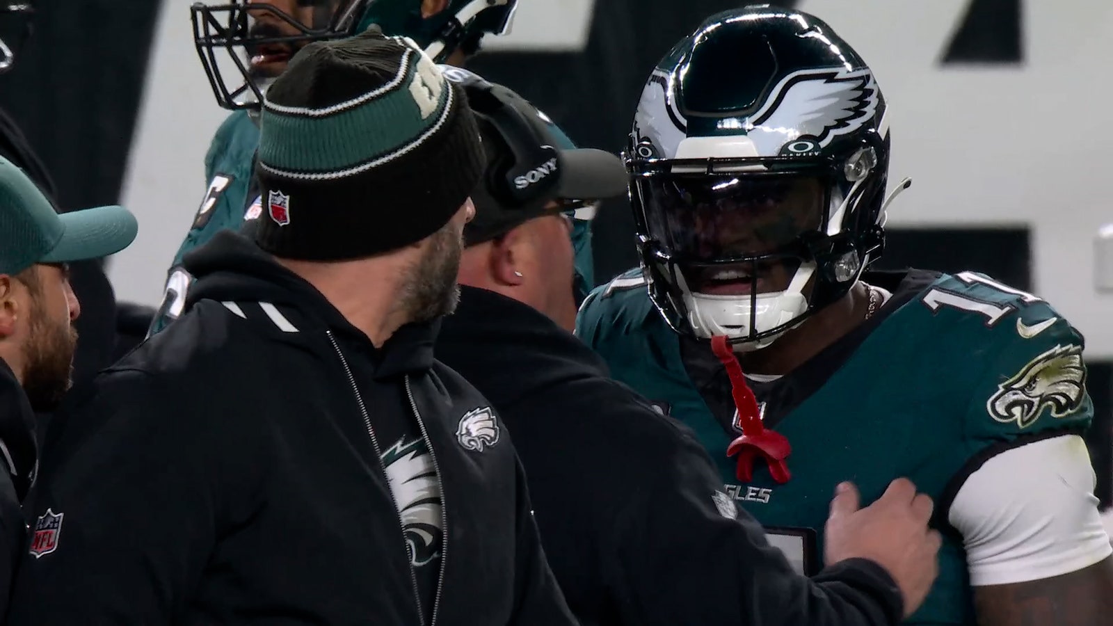 A.J. Brown & Nick Sirianni Sideline Clash: "They Don’t Look Like They’re on the Same Page" | NFL on FOX