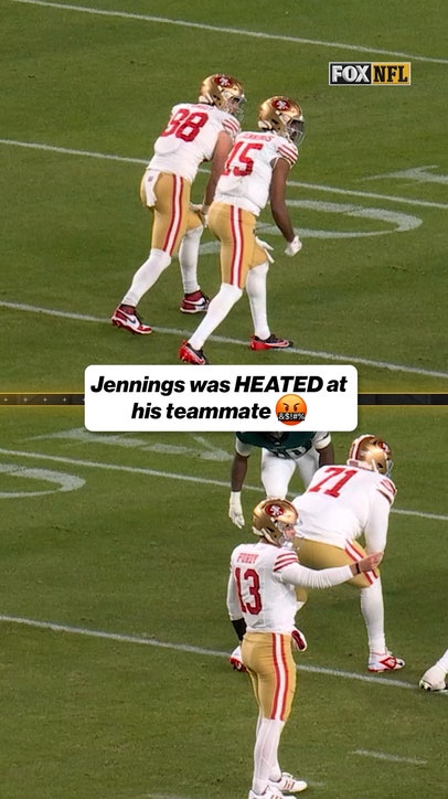 Jauan Jennings is UPSET 🤬