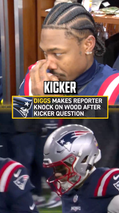 Stefon Diggs shuts down kicker talk after Patriots Andy Borregales goes 3-for-3