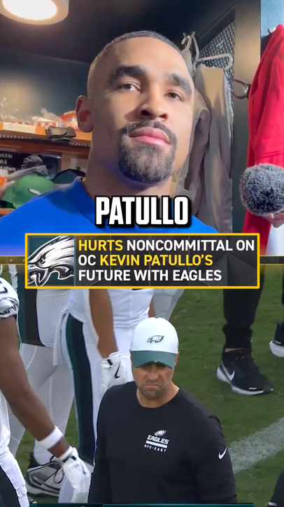 Jalen Hurts says it’s too soon on OC's future, confirms things are good with A.J. Brown