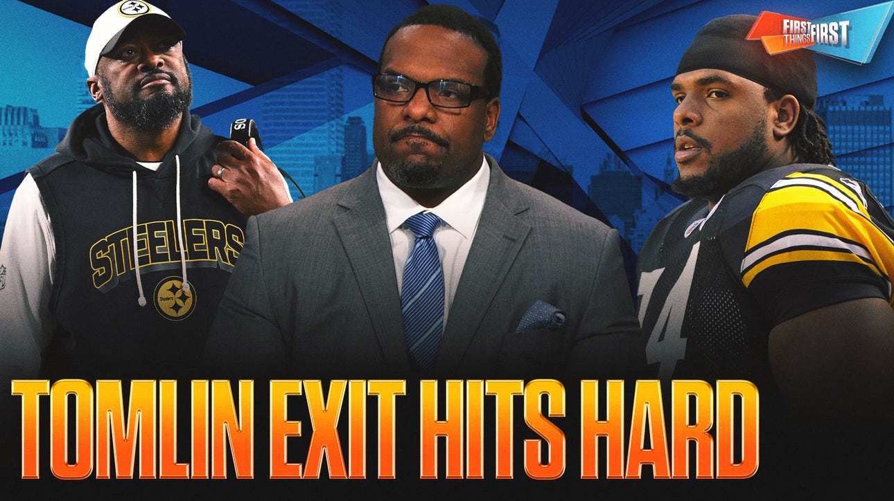 Willie Colon gets EMOTIONAL Over Former Coach Mike Tomlin Stepping Down 😢 | First Things First