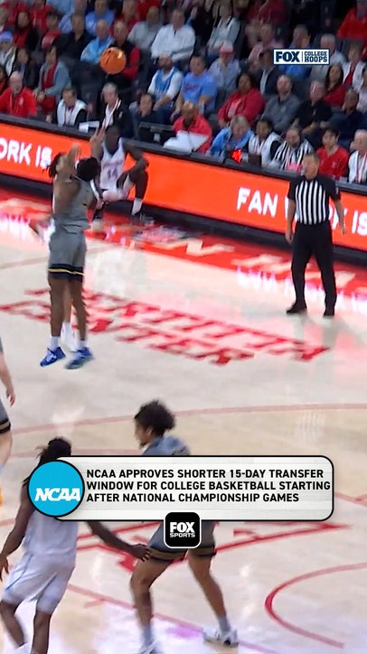 The NCAA announces changes for transfer windows in men's and women's basketball 👀