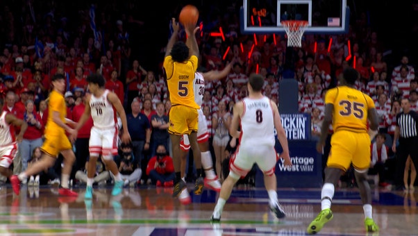 Arizona State's Moe Odum drills DEEP 3 and draws foul for 4-point play vs. Arizona