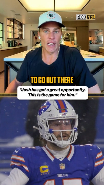 Could this be a CAREER-DEFINING game for Josh Allen? 🤔
