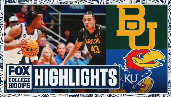 Baylor Bears vs. Kansas Jayhawks Highlights 🏀 FOX College Hoops
